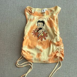 Betty Boop tank top Small